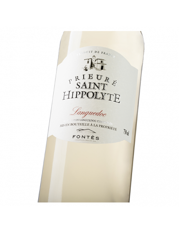 Prieuré Saint Hippolyte, Vin AOP Blanc du Languedoc, Cave Coopérative La Fontésole - Les Vignerons de Fontès