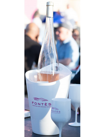 Seau à glace Fontes pour garder vos vins au frais.