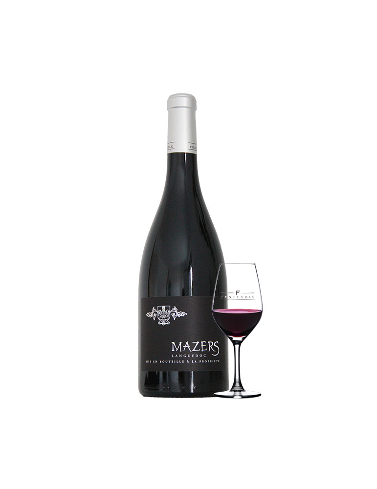 Mazers Vin AOP Rouge du Languedoc, Cave Coopérative La Fontesole des Vignerons de Fontès
